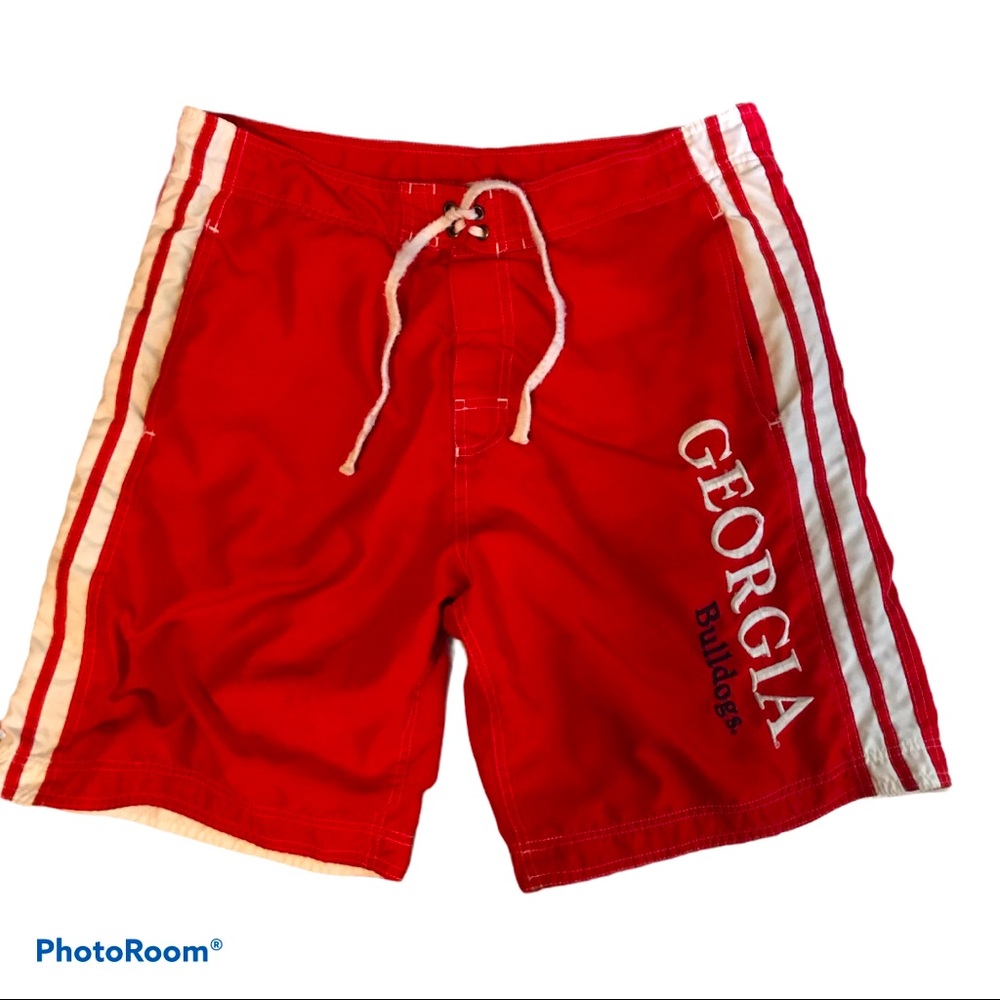 NCAA by KA Georgia Bulldogs Swim Trunks / Large